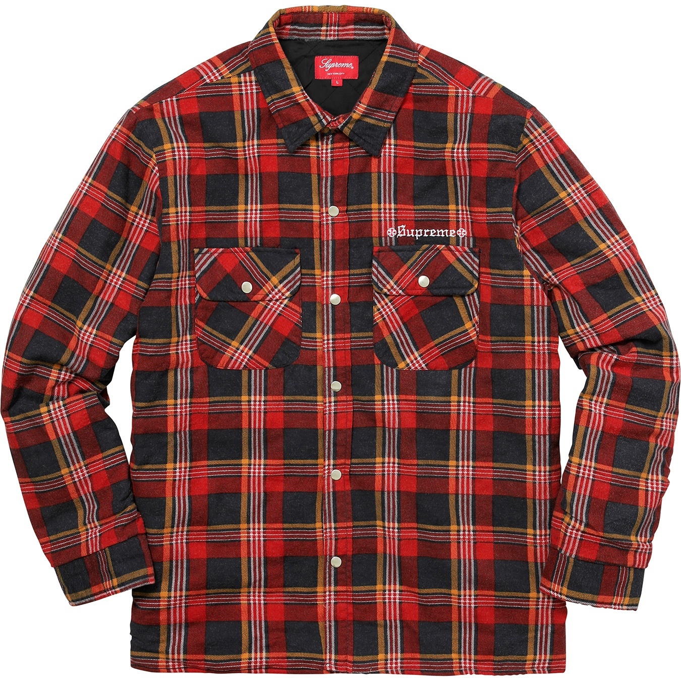 Supreme®/Independent® Quilted Flannel Shirt view 6